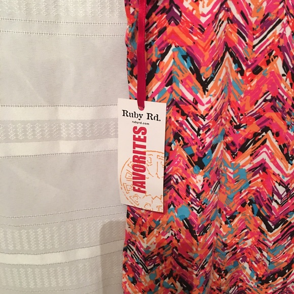 Ruby Rd. Favorites Women’s Short Sleeve Blouse - Picture 5 of 6